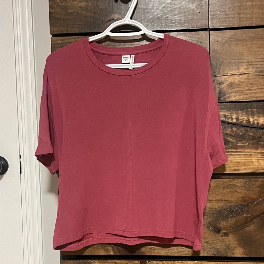 twik Boxy Short Sleeve Tee - Dusty Rose Mauve